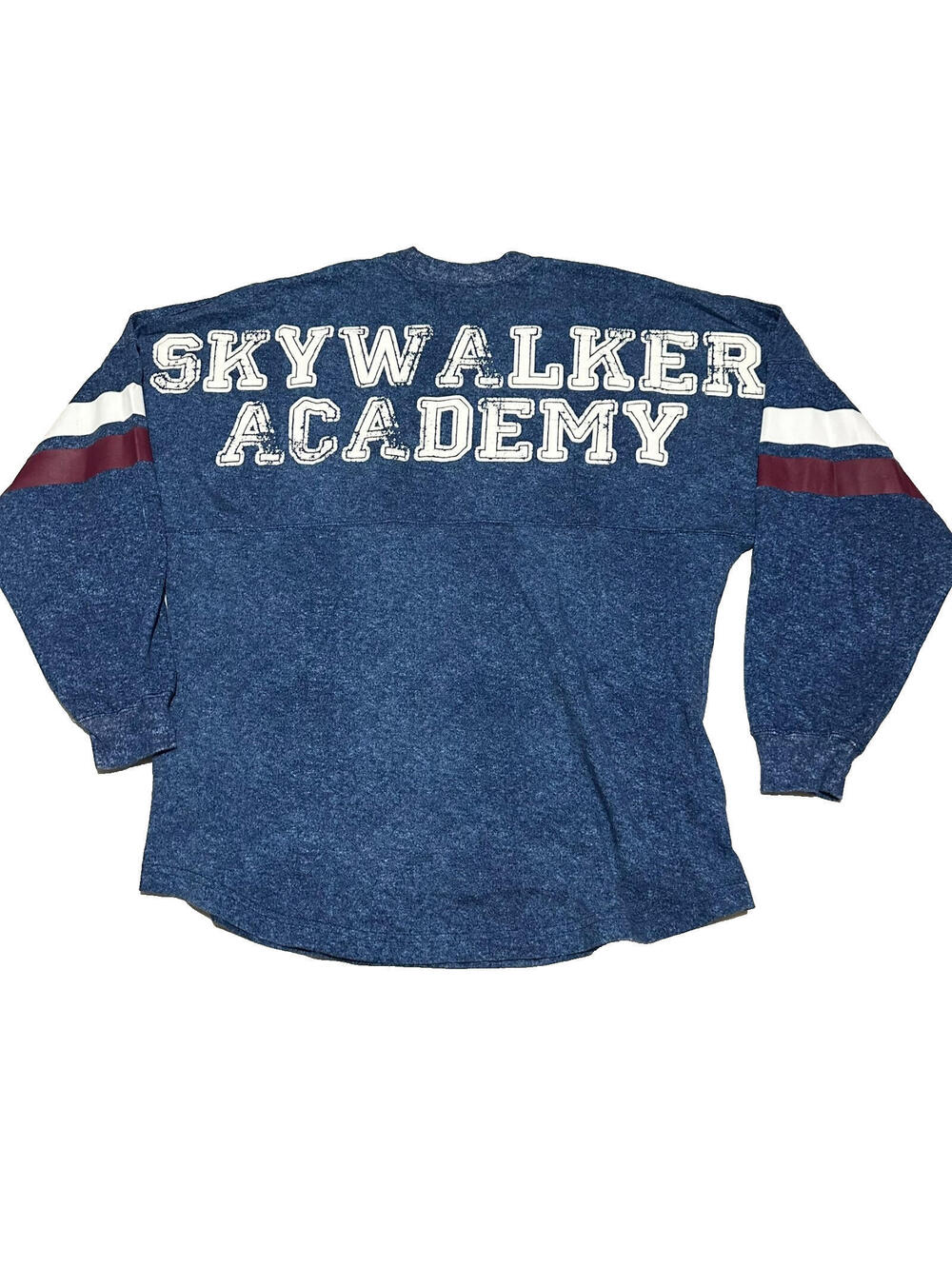 Disney Star Wars Spirit Jersey Skywalker Academy Blue Long Sleeve Adult Medium